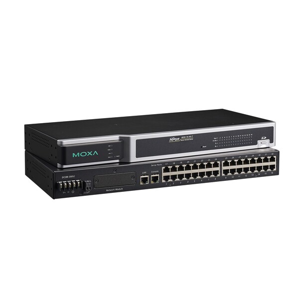 Moxa 32Ports Rs-232/422/485 Secure Device Server, 100V~240Vac NPort 6650-32 - main